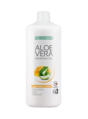 Flacon Aloe Vera Drinking Gel au miel traditionnel, gamme LR LIFETAKT, LR Health & Beauty