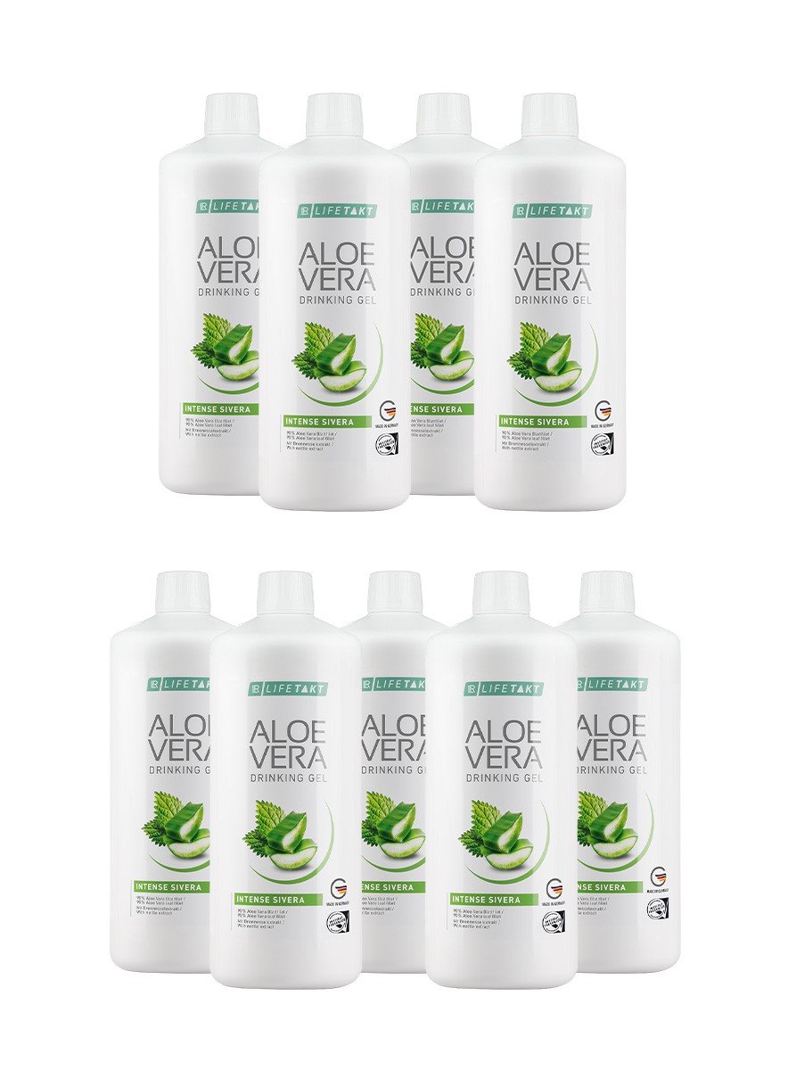 Lot de flacons d'Aloe Vera Drinking Gel, gamme LR LIFETAKT de LR Health & Beauty