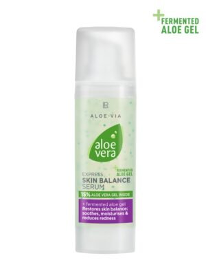 Flacon de sérum à l'aloe vera, gamme LR ALOE VIA de LR Health & Beauty