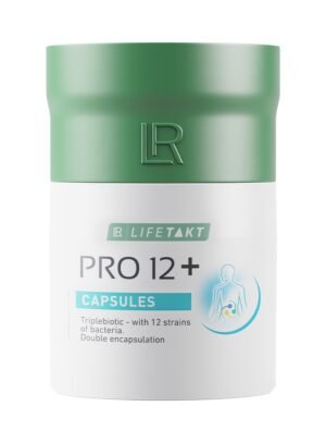 Flacon de capsules PRO 12+ gamme LR LIFETAKT de LR Health & Beauty