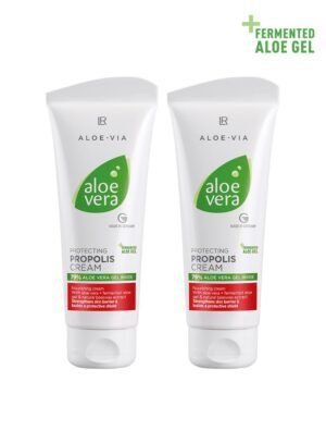 Deux tubes de crème protectrice à la propolis, gamme LR ALOE VIA de LR – LR Health & Beauty