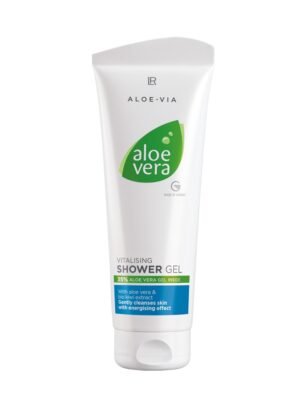 Tube de gel douche revitalisant à l'aloe vera, gamme LR ALOE VIA de LR Health & Beauty