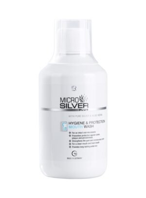 Flacon de bain de bouche, gamme LR MICROSILVER PLUS de LR Health & Beauty