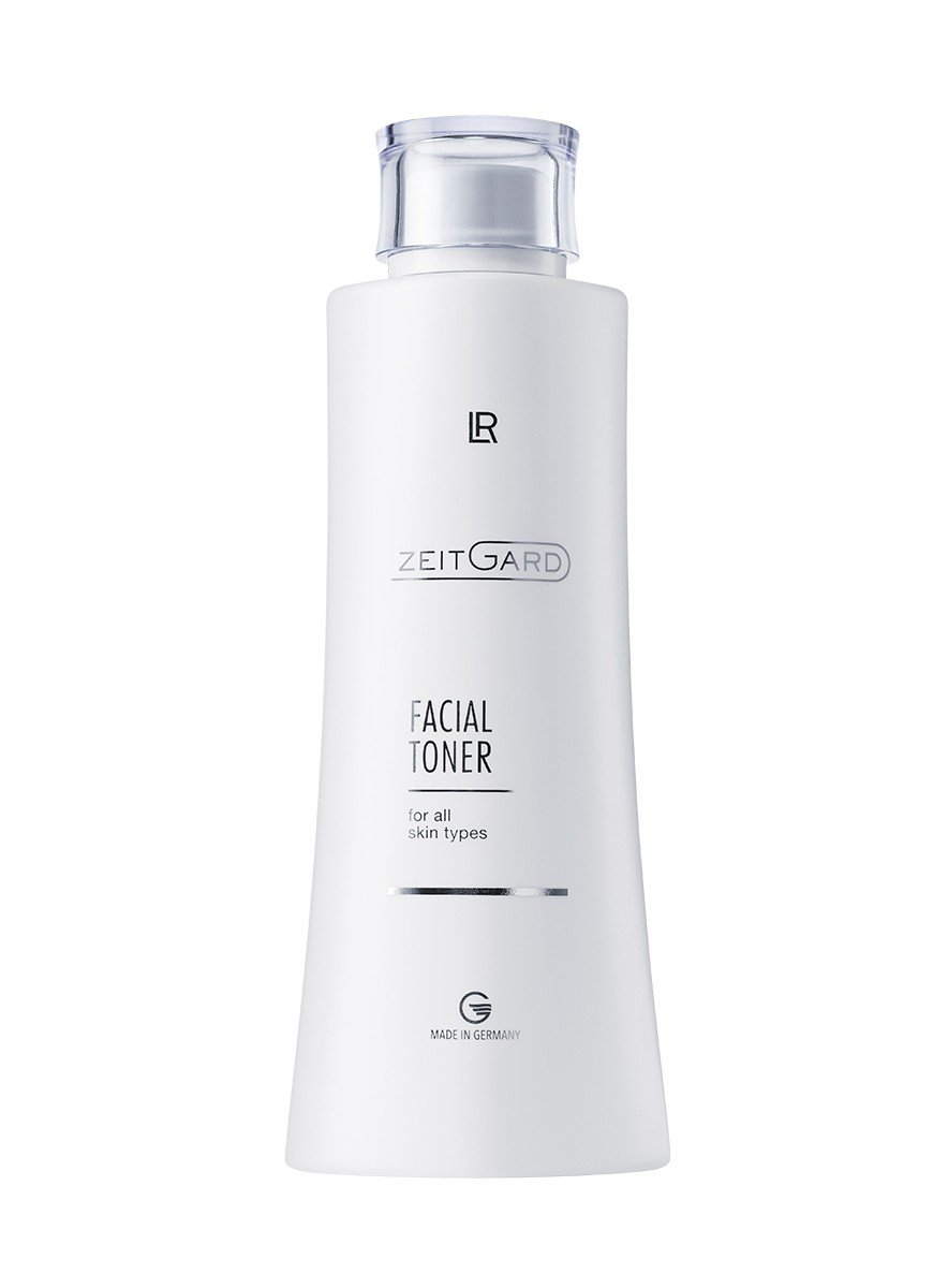 Flacon blanc de lotion tonique visage, gamme LR ZEITGARD de LR Health & Beauty