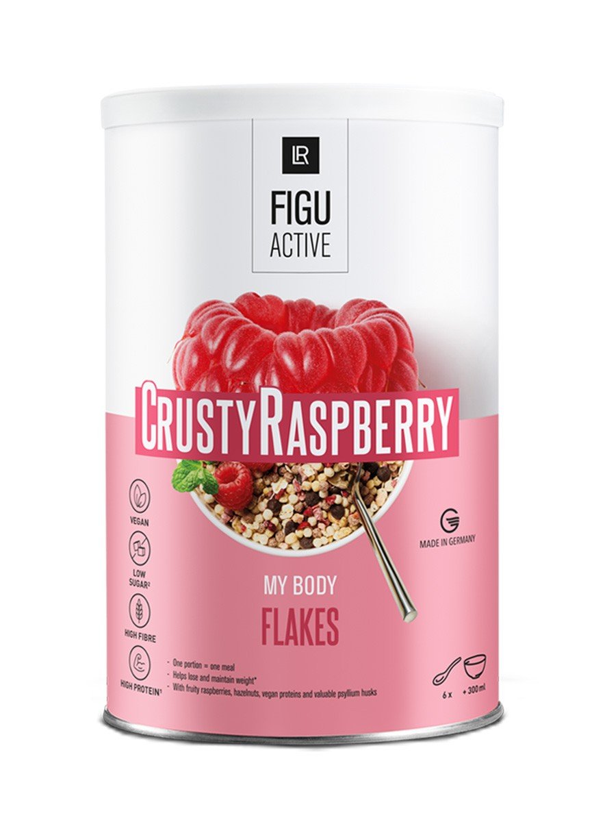 Boîte de flocons aux framboises, gamme LR FIGUACTIVE de LR Health & Beauty