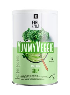 Boîte de soupe Yummy Veggie, gamme LR FIGUACTIVE de LR Health & Beauty