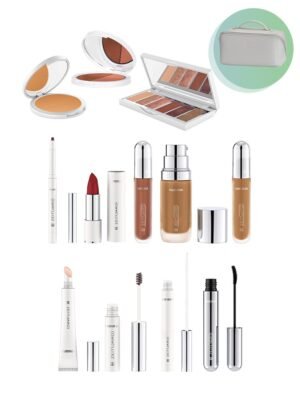Maquillage complet avec poudre et fondations, gamme LR ZEITGARD de LR Health & Beauty