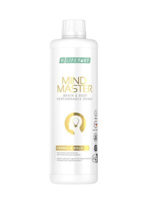 Flacon blanc de Mind Master Formula Gold, gamme LR LIFETAKT de LR Health & Beauty