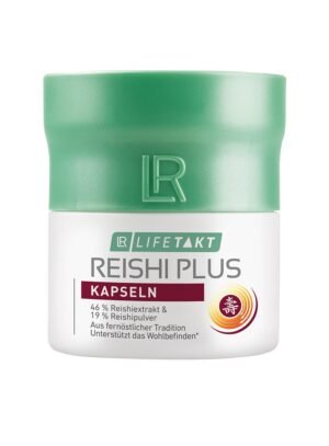 Flacon de Reishi Plus en gélules, gamme LR LIFETAKT de LR Health & Beauty