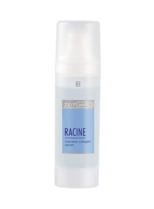 Flacon de sérum de collagène Racine, gamme LR ZEITGARD de LR Health & Beauty