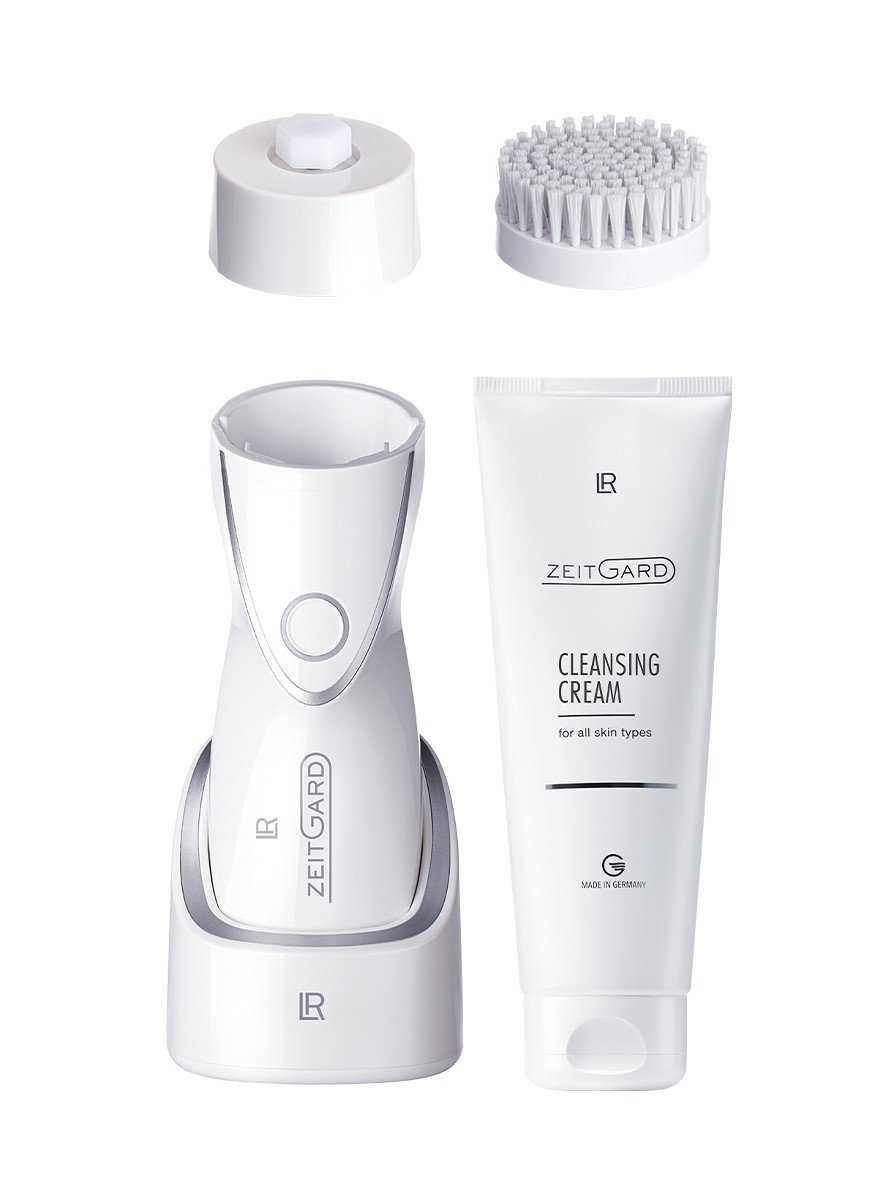 Appareil de nettoyage du visage avec embouts, gamme LR ZEITGARD de LR Health & Beauty