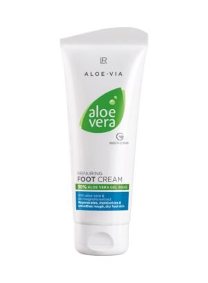 Tube de crème réparatrice pour les pieds à l'aloe vera, gamme LR ALOE VIA de LR Health & Beauty