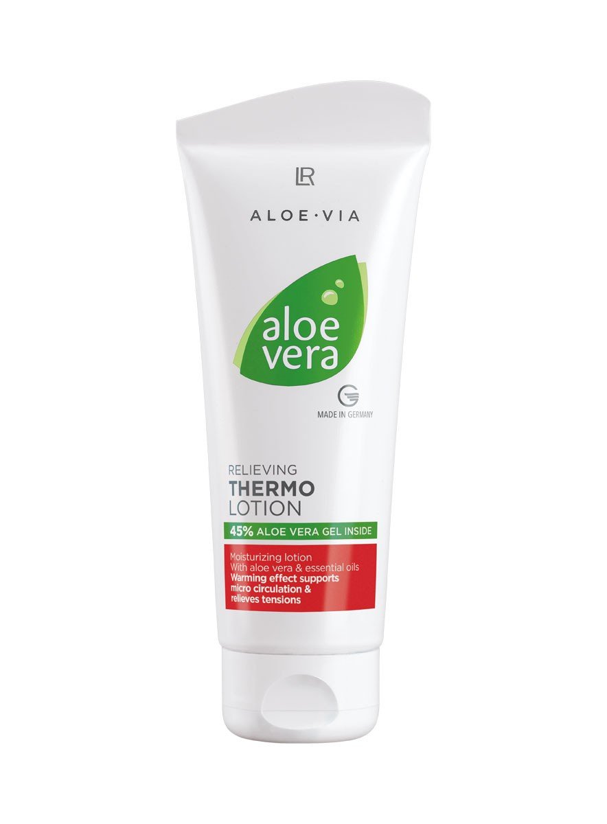 Tube de lotion thermolotion, gamme LR ALOE VIA de LR Health & Beauty