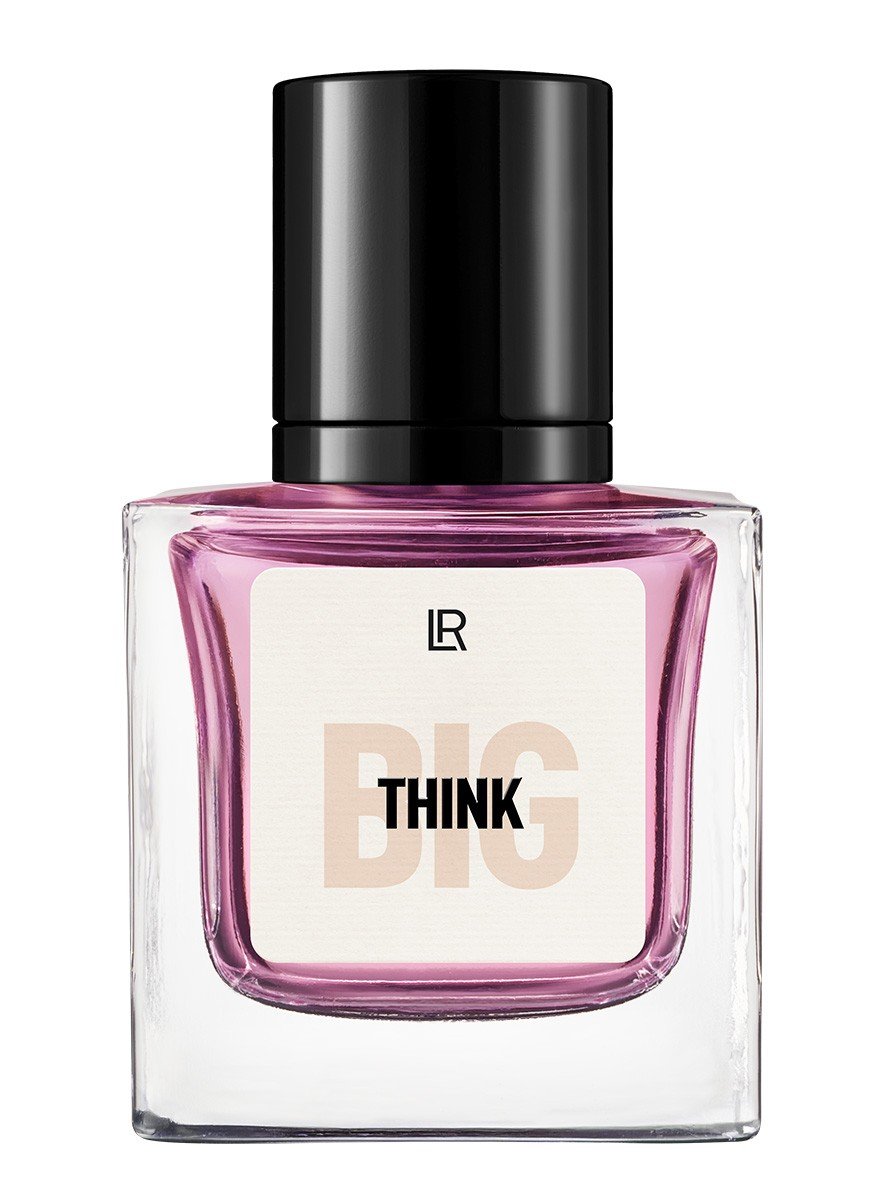 Flacon de parfum rose et noir, gamme LR MOOD INFUSION de LR Health & Beauty